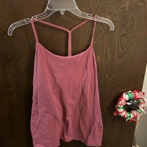 Lululemon Athletica Mauve Strappy Tank Top